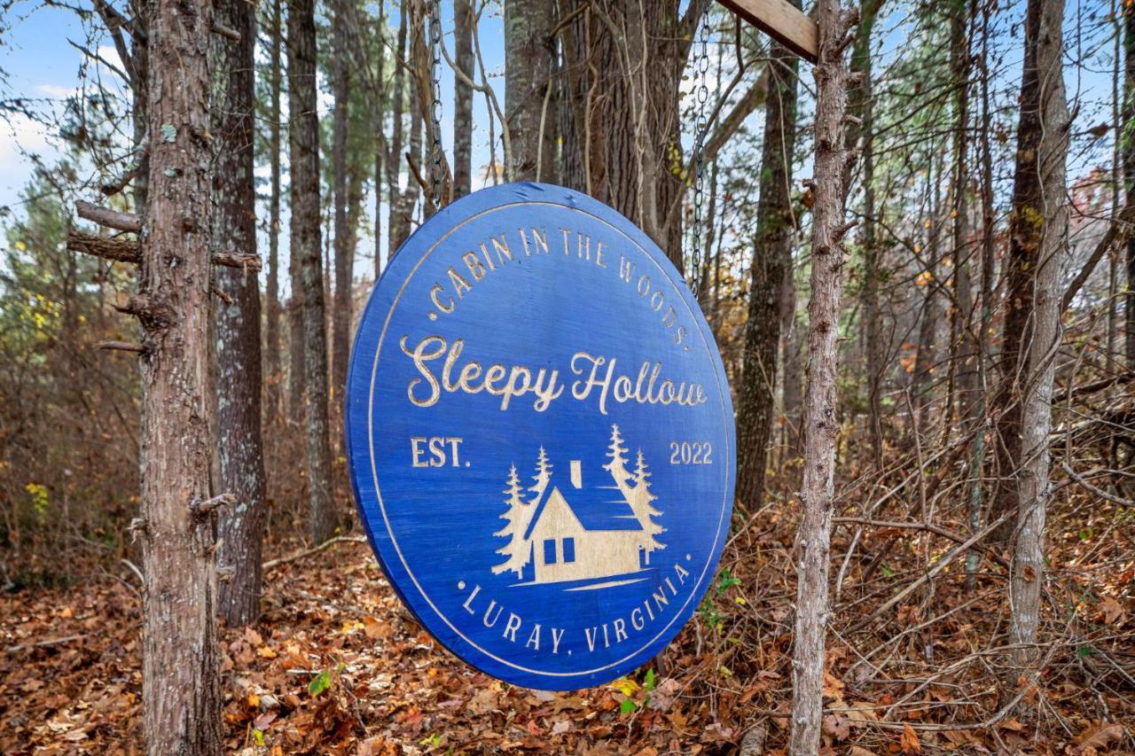 Sleepy Hollow 5Br Cabin - National Park 7 Min, Hot Tub, Fire Pit, Sleeps 12 Лурей Екстер'єр фото