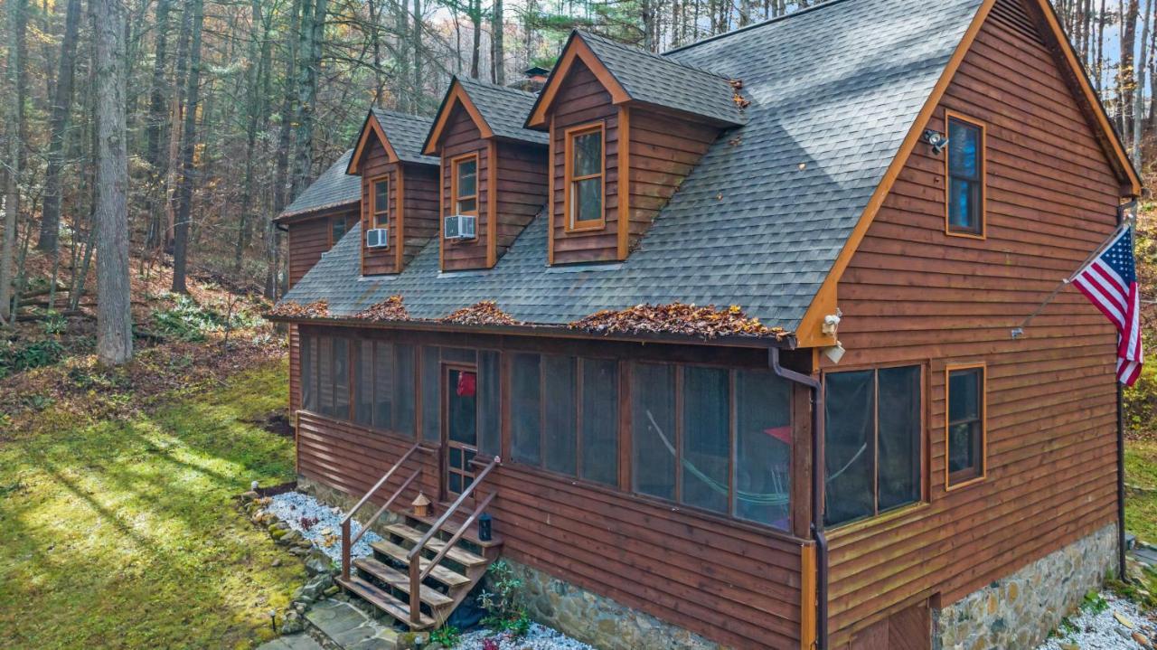Sleepy Hollow 5Br Cabin - National Park 7 Min, Hot Tub, Fire Pit, Sleeps 12 Лурей Екстер'єр фото