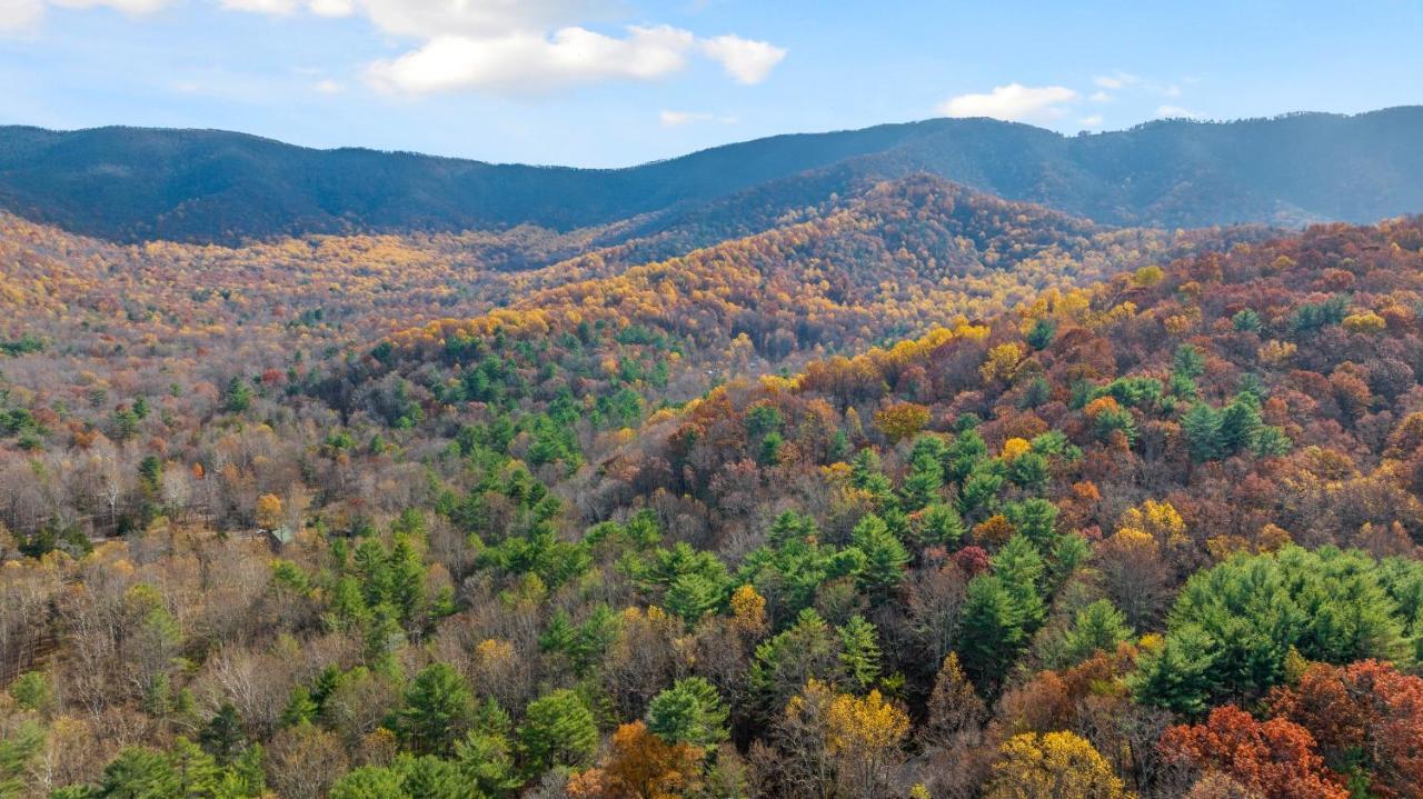 Sleepy Hollow 5Br Cabin - National Park 7 Min, Hot Tub, Fire Pit, Sleeps 12 Лурей Екстер'єр фото